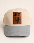 Just the Tip Cream and Gray Hat