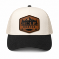 Hole Hunter Black and Cream Hat