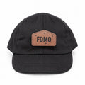 FOMO black baby hat