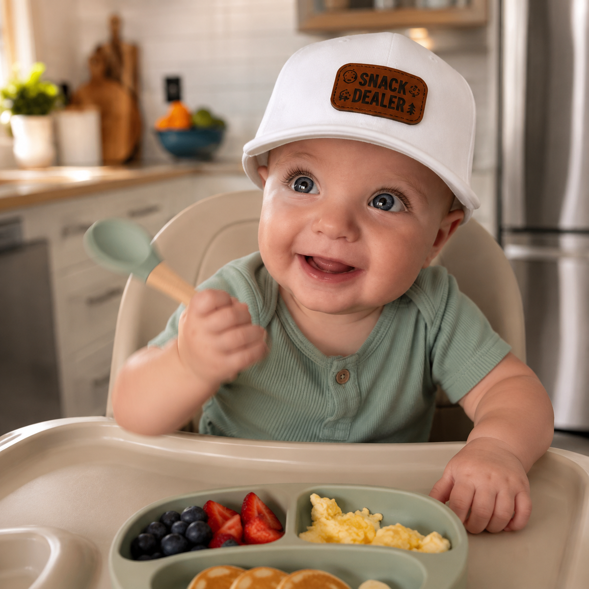 Snack Dealer baby Hat
