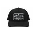 Built for Tough Terrain trucker hat, Black, front view