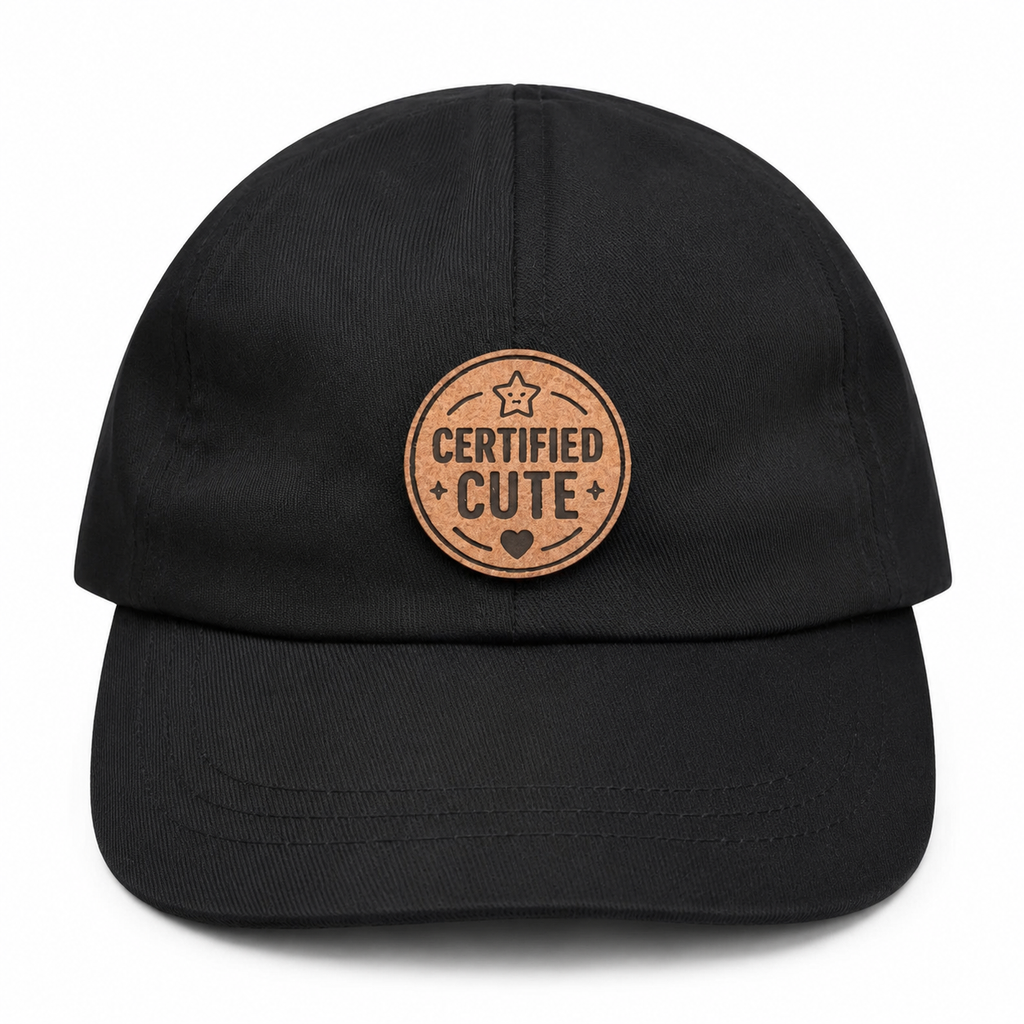 Certified Cute black baby hat