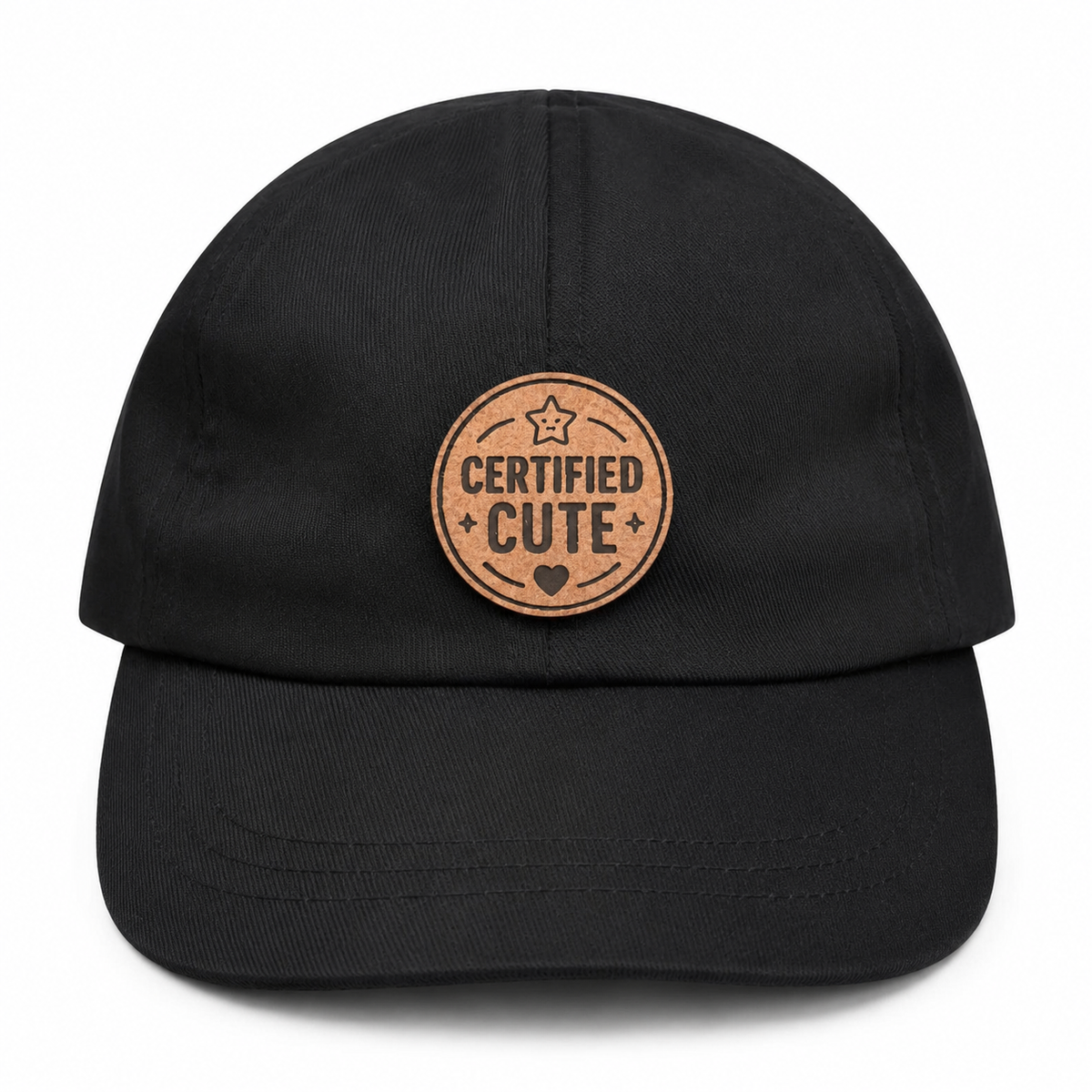 Certified Cute black baby hat