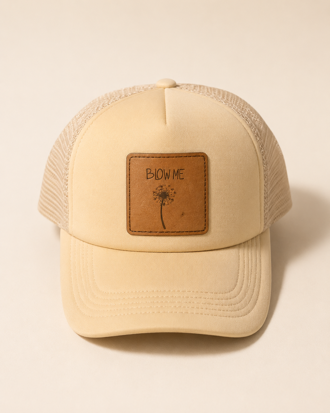 Blow Me Dandelion Cream Hat