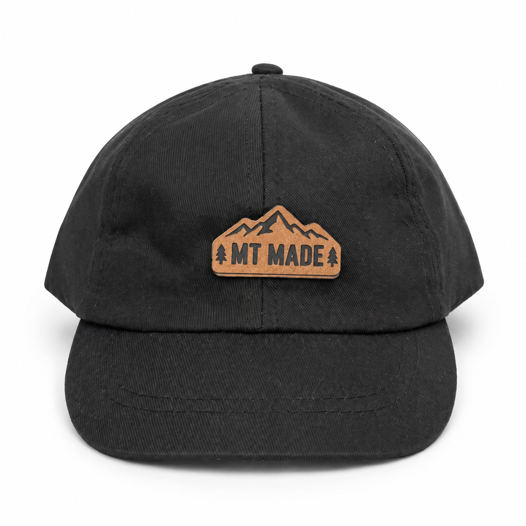 Montana Made black baby hat