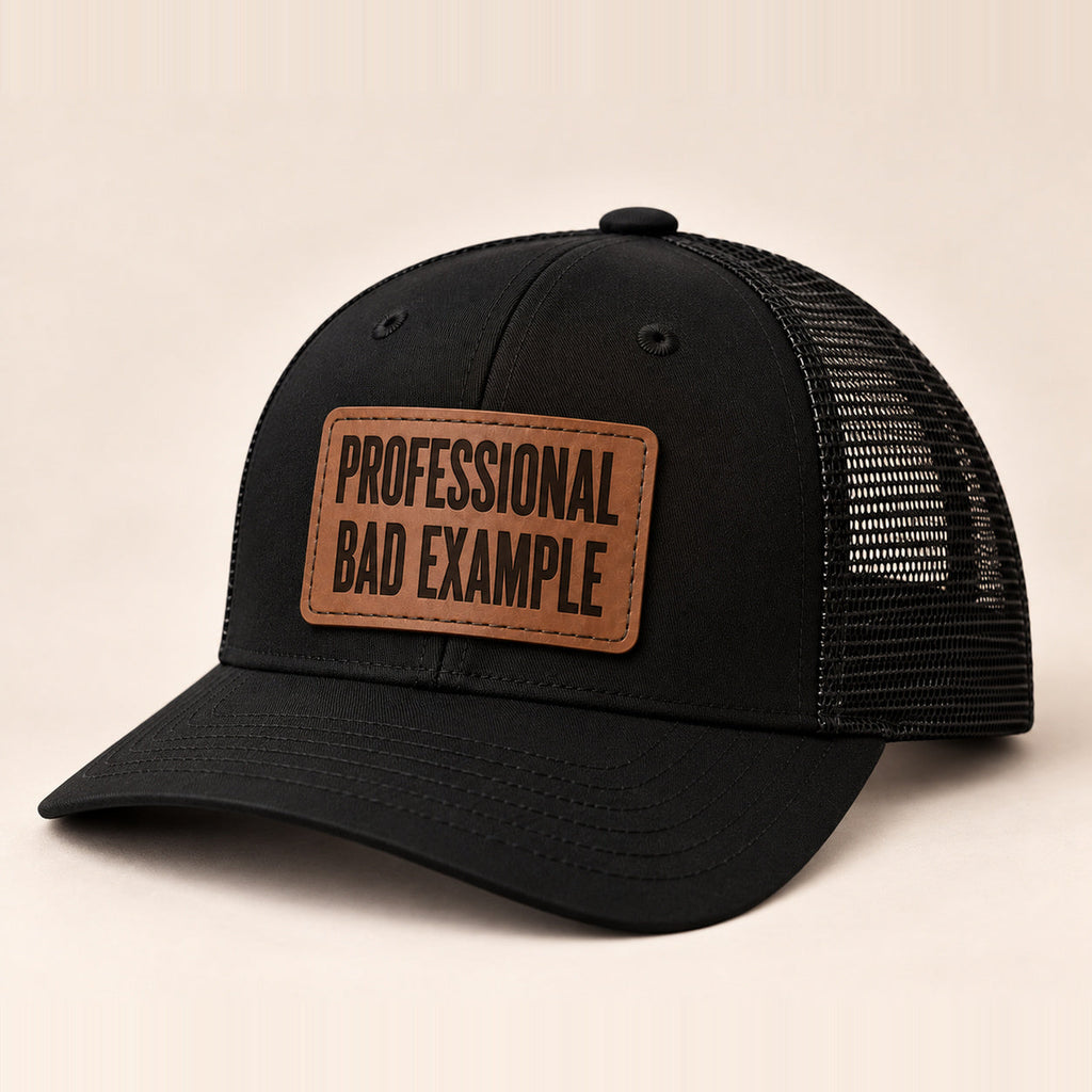 Professional Bad Example Black three-quarter angle
