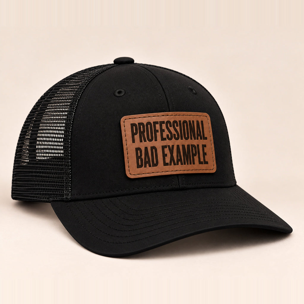 Professional Bad Example Black opposite three-quarter angle